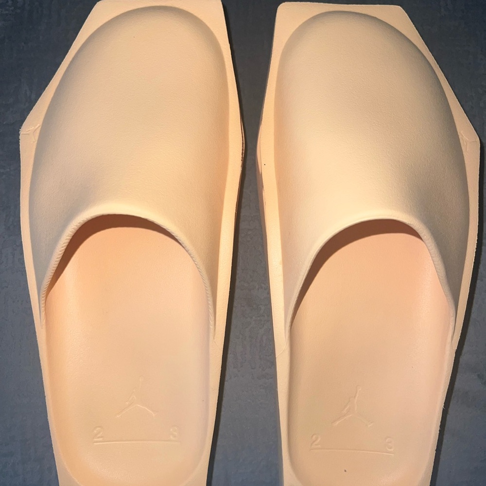 Jordan 23 hex mule Cream Slide Sandals